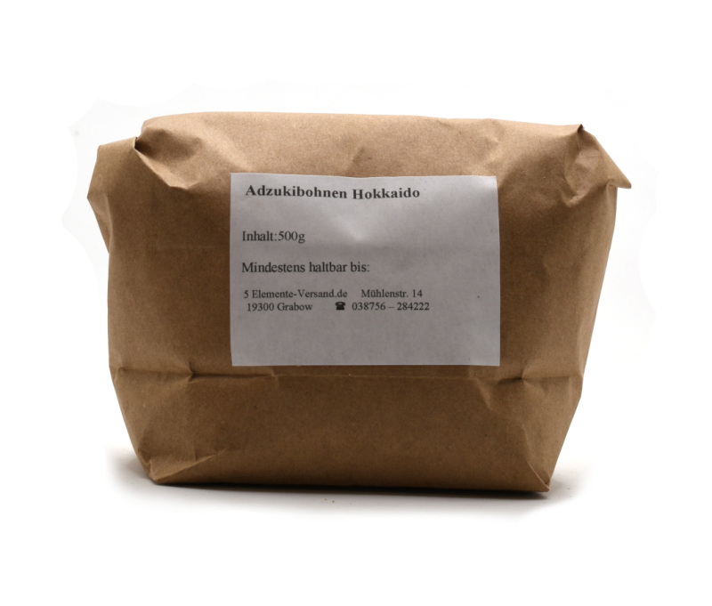 Adzukibohnen Hokkaido, Selbstabfüllung, 500g