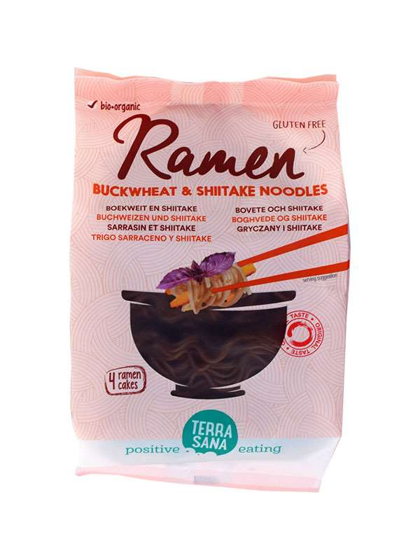 Ramen Buchweizen mit Shiitake, BIO, TerraSana, 280g