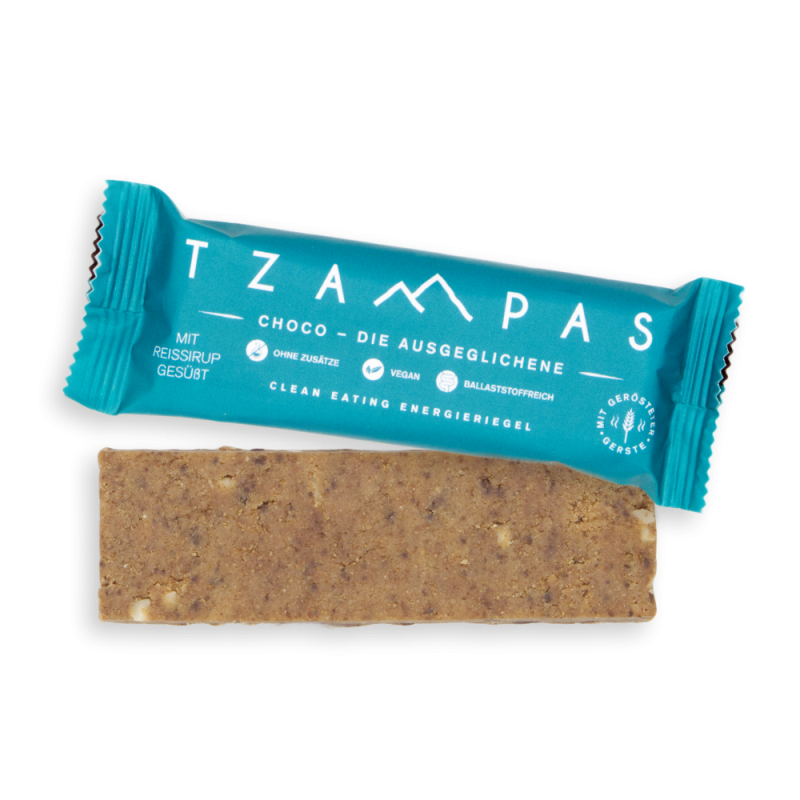 TZAMPAS Energy Bar Choco, BIO, ETHCL Food Labs GmbH, 40g