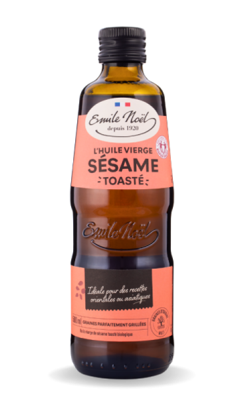 Sesamöl geröstet, BIO, Émile Noël, 500ml