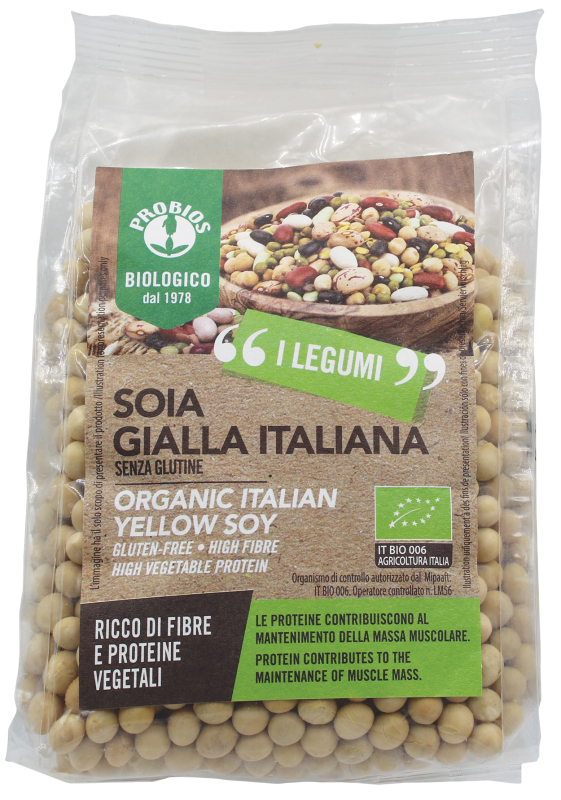 Gelbe Sojabohnen, BIO, Probios, 400g