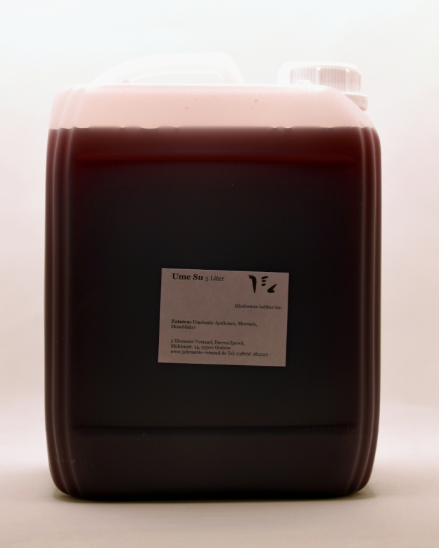 Ume Su, Selbstabfüllung, 5l
