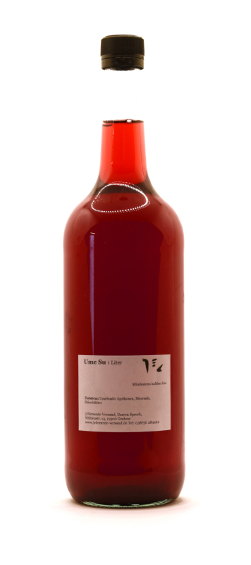 Ume Su, Selbstabfüllung, 1l