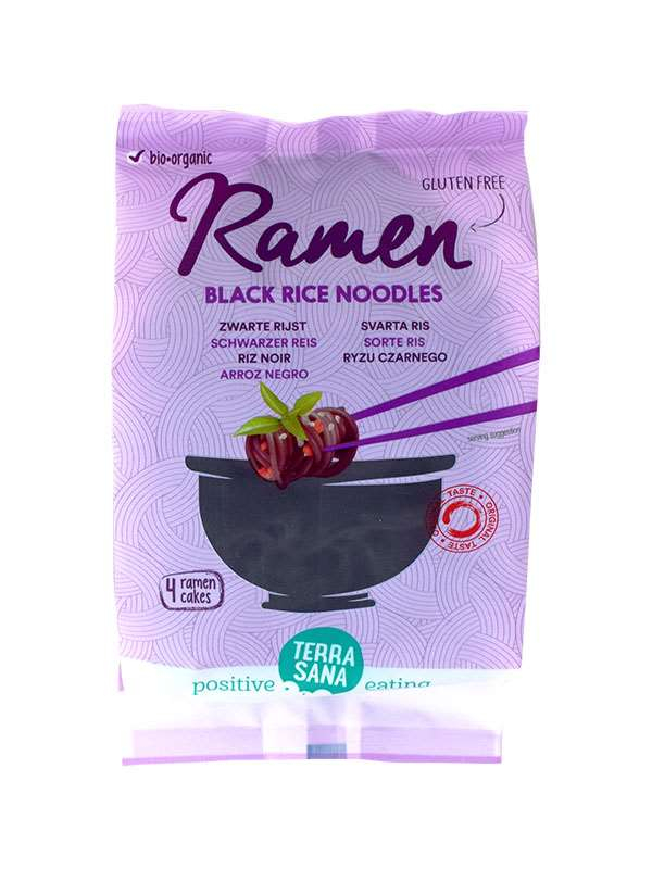 (MHD: 12.25) Ramen Schwarzer Reis, BIO, TerraSana 280 g