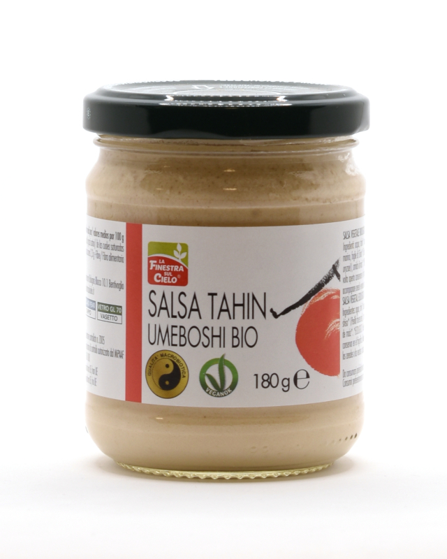 Salsa Tahin Umeboshi, BIO, La Finestra Sul Cielo, 180g