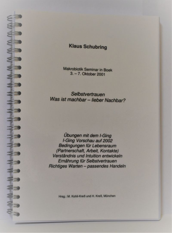 Schubring, Klaus: Was ist machbar - lieber Nachbar?, 171 Seiten, Spiralbindung