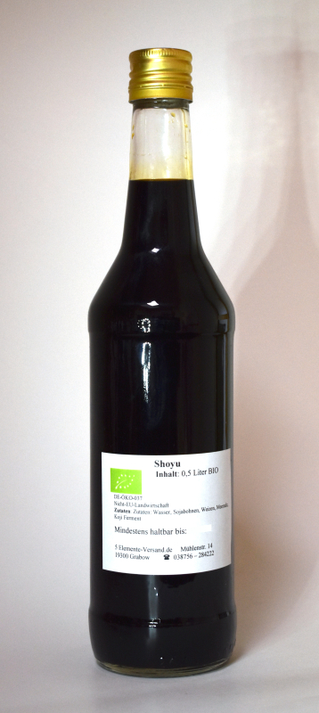 Shoyu, BIO, Selbstabfüllung, 0,5 l