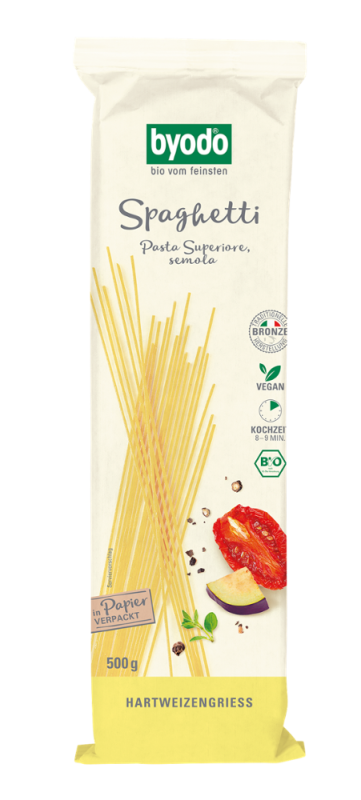 Helle Spaghetti, BIO, Byodo, 500g
