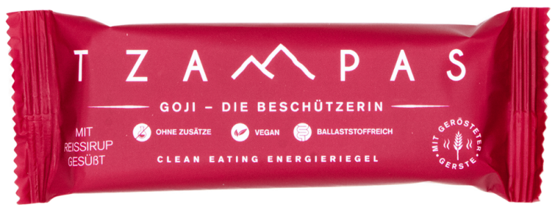 TZAMPAS Energy Bar Goji, BIO, ETHCL Food Labs GmbH, 40g