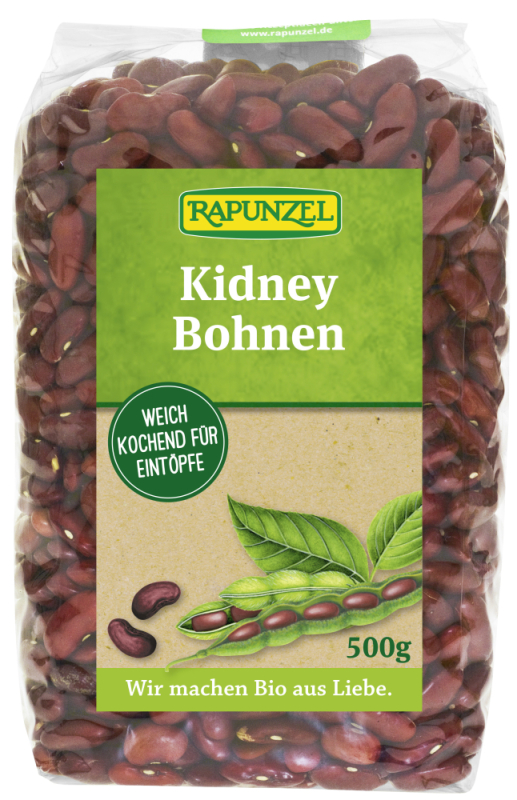 Kidney Bohnen rot, BIO, 500.0 g, Rapunzel