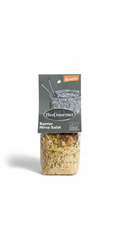 Bunter Hirse-Salat, BIO, BioGourmet, 250g