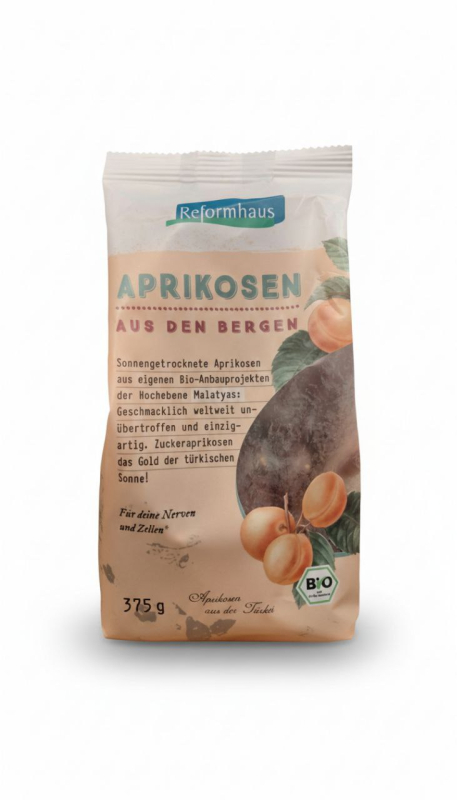 [MHD:07.01.2026] Aprikosen ganz Gr.2-4, BIO, Reformhaus, 375g