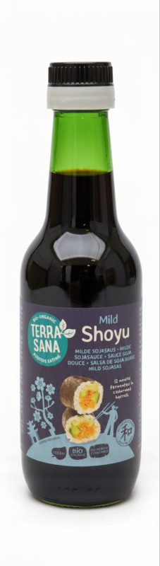 Shoyu mild, BIO, TerraSana, 250 ml