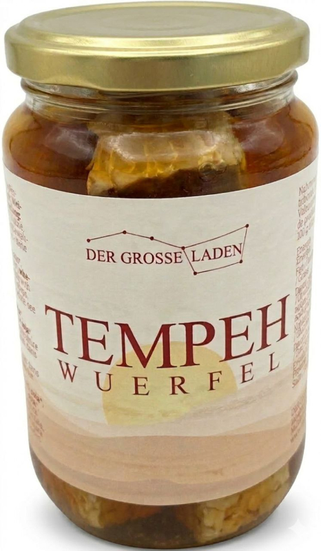 Tempeh würfel, BIO, Der Grosse Laden, 320g