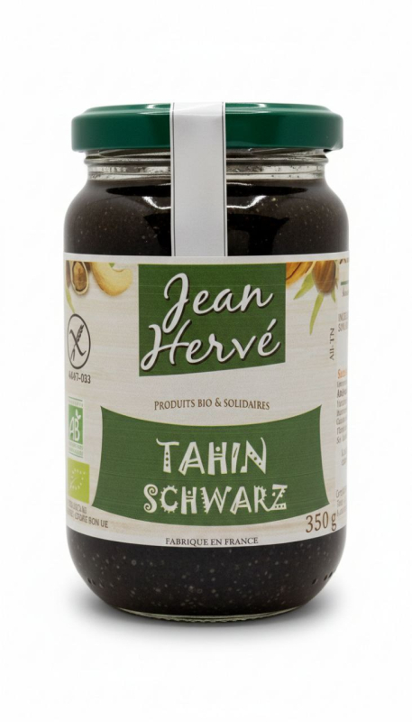 Schwarzes Tahin, BIO, Jean Hervé, 350g