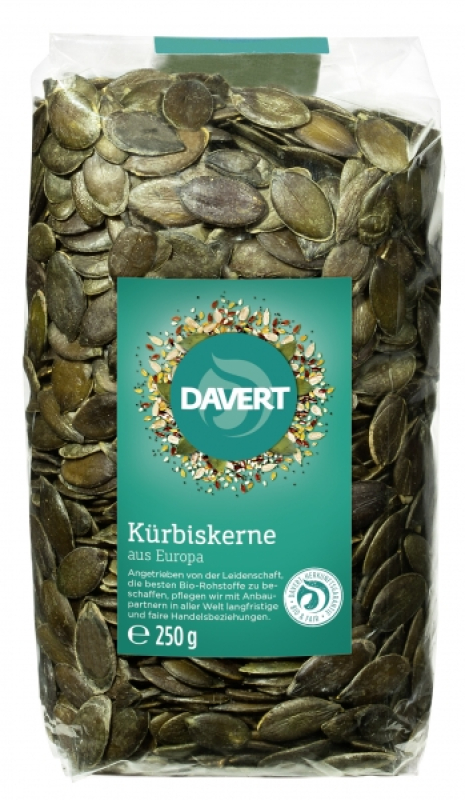 Kürbiskerne aus Europa, Davert, 250g