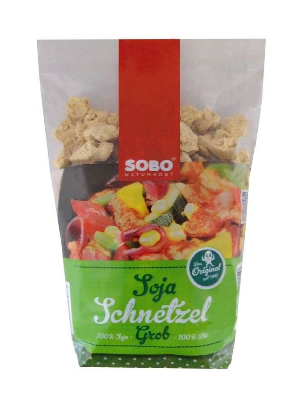 Soja Schnetzel grob, BIO, Sobo, 150 g