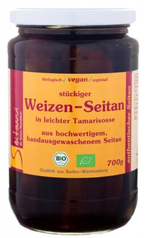 Weizen-Seitan, BIO, Seitani, 700g, Abtropfgewicht 350g