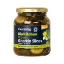 Gewürzgurkenscheiben im Glas (mit Reissirup), BIO, Clearspring, 350g